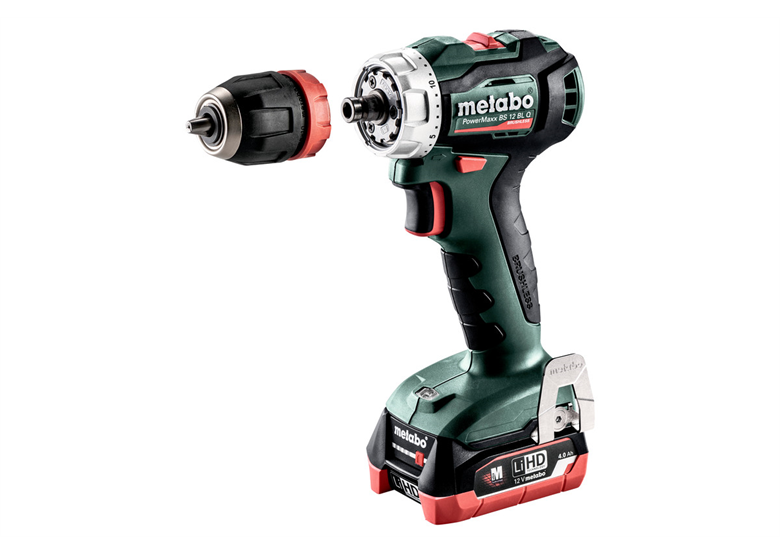 Akku-Bohrschrauber Metabo PowerMaxx BS 12 BL Q 2x4.0Ah