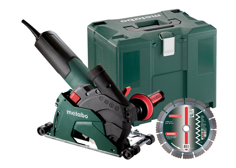 Winkelschleifer Metabo W 12-125 HD Set CED Plus