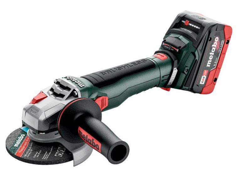 Winkelschleifer Metabo WB 18 LT BL 11-125 Quick 2x5.5Ah