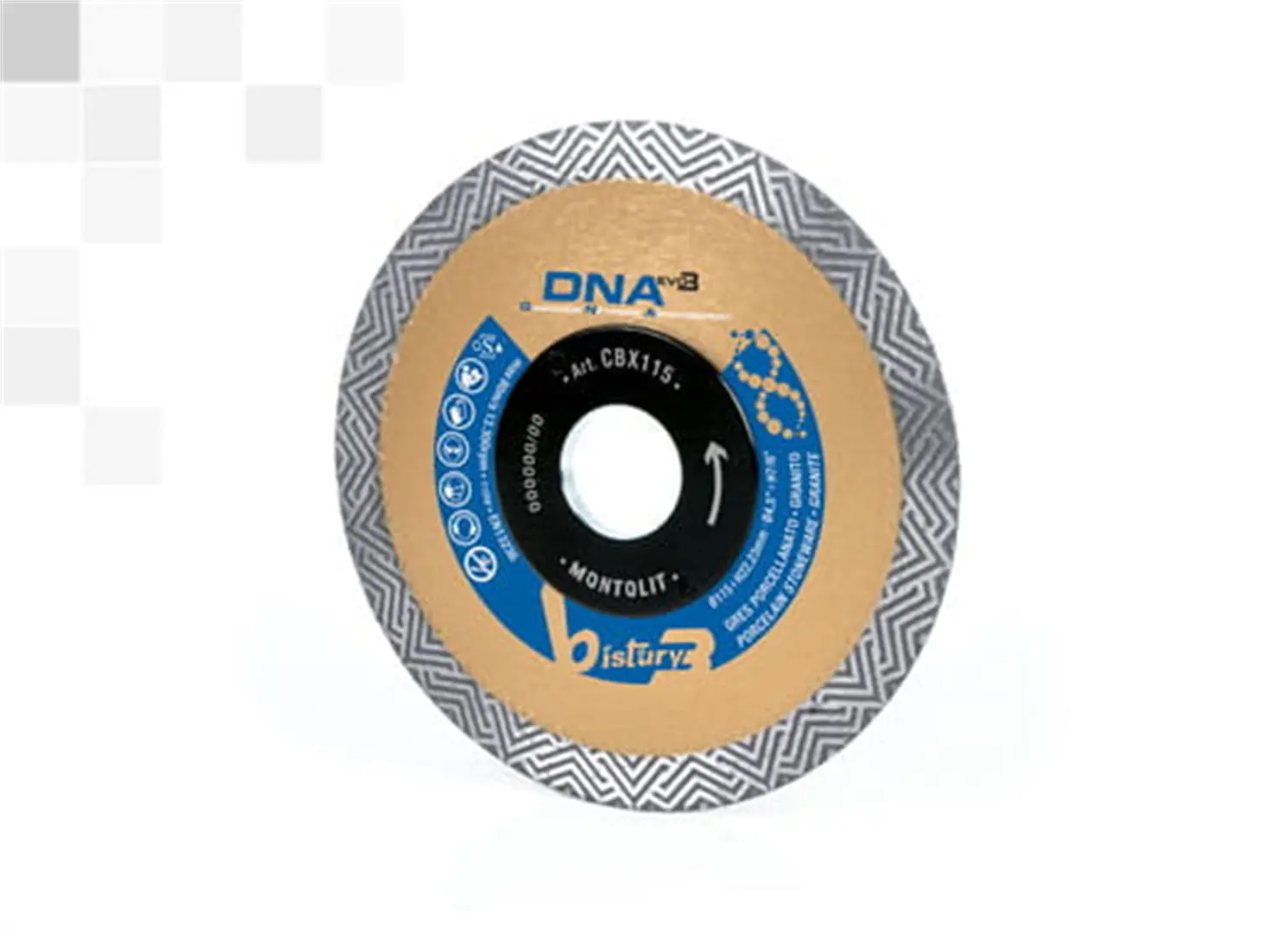 Diamantscheibe 125mm DNA EVO 3 Montolit CBX125