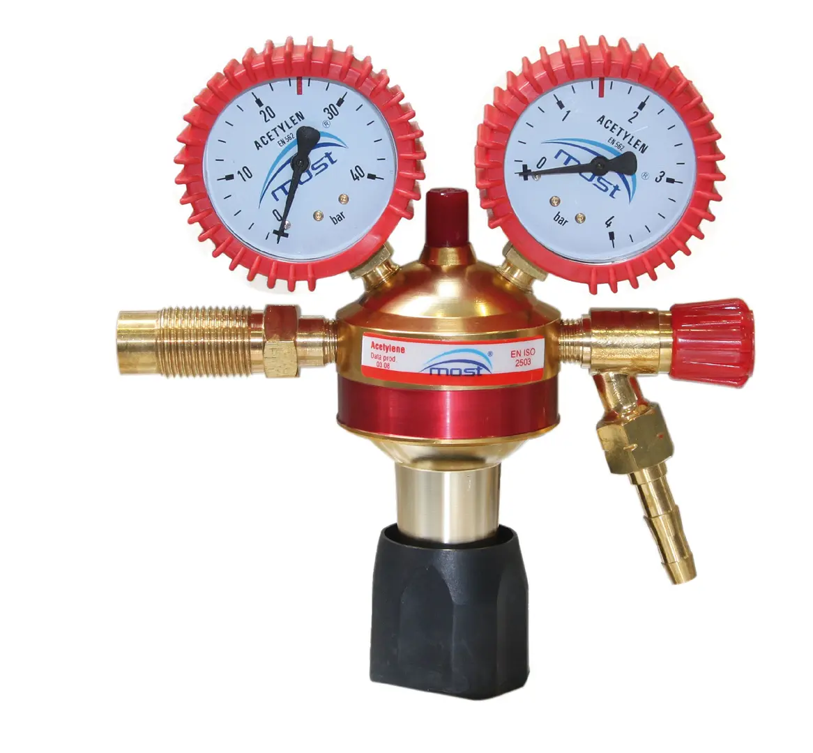 Druckminderer für Azetylen RED Most 6235000100