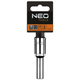 Deep socket 6 points Neo 08-458