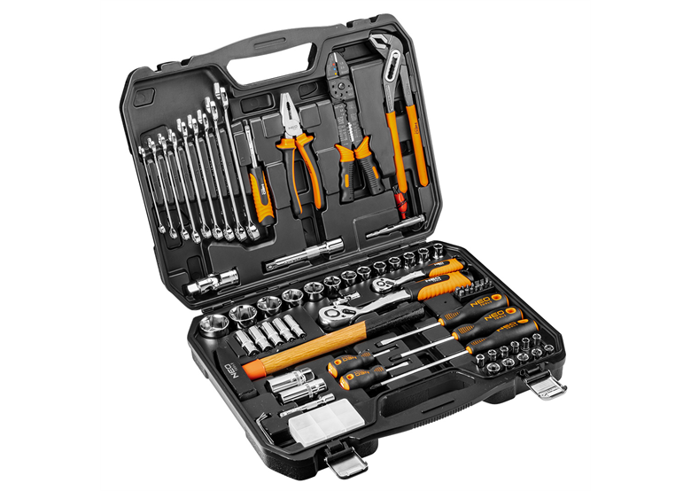 Handwerkzeug-Set 1/2" 1/4" Neo 08-920