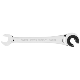 Schlitz-Maulschlüssel mit 18-mm-Ratsche Neo 09-265