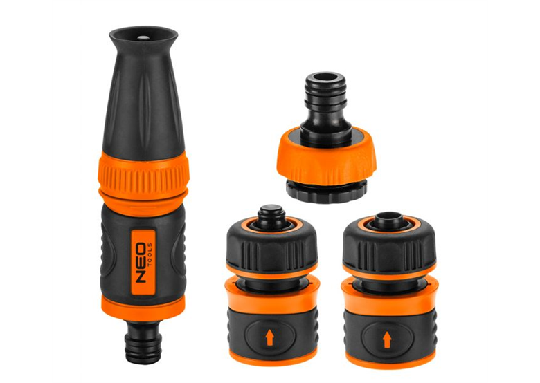 Set mit geradem Sprinkler 1/2“ - 5/8“ 4tlg. Neo 15-710