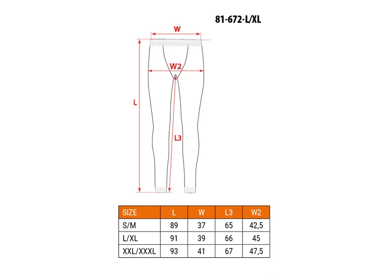Thermoaktive Leggings COOLMAX  Neo 81-672