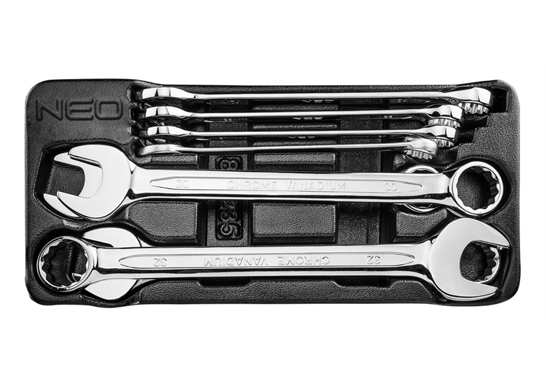 Einlage für Werkzeugschrank mit Maul-Ringschlüssel Neo 84-235