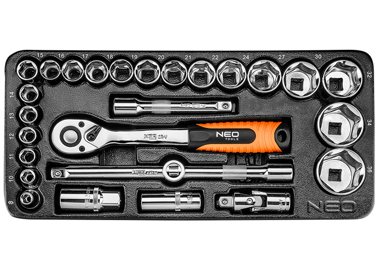 Einlage für Werkzeugschrank mit 1/2" Nüssen Neo 84-238