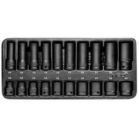 Einlage für Werkzeugschrank + Schlagnüße 1/2" Neo 84-241
