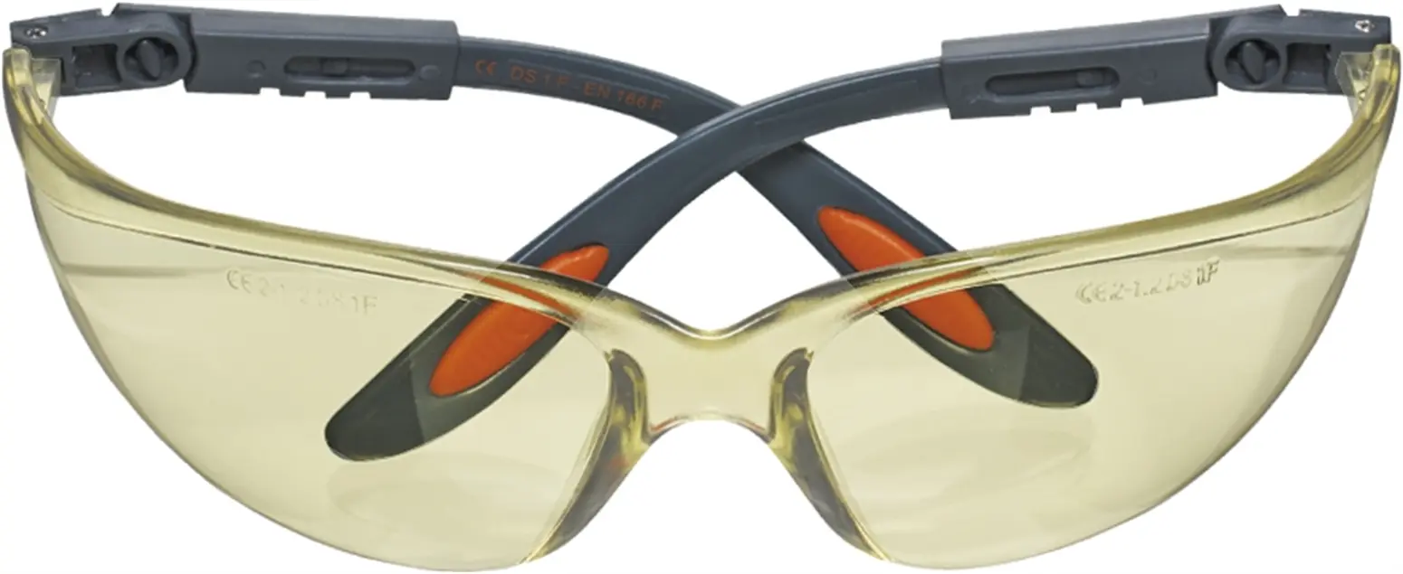 Schutzbrille Polycarbonat, gelbe Linsen Neo 97-501
