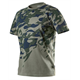 Arbeits-T-Shirt olivenfarben CAMO Neo CAMO 81-613-L