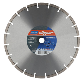 Diamanttrennscheibe 350x25,4mm Norton Clipper PRO Universal Laser