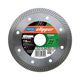 Diamanttrennscheibe 115x22,23mm Norton Extreme Ceramic Turbo