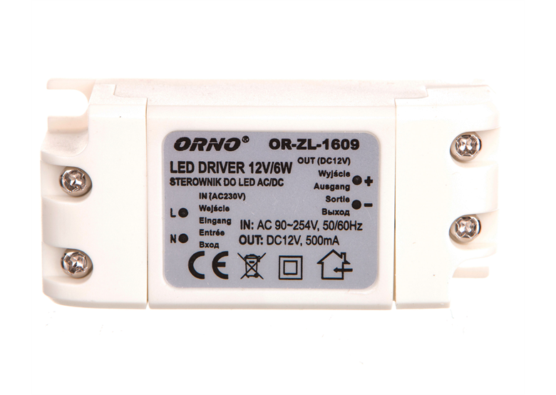 Betriebsgerät LED 12V Orno OR-ZL-1609