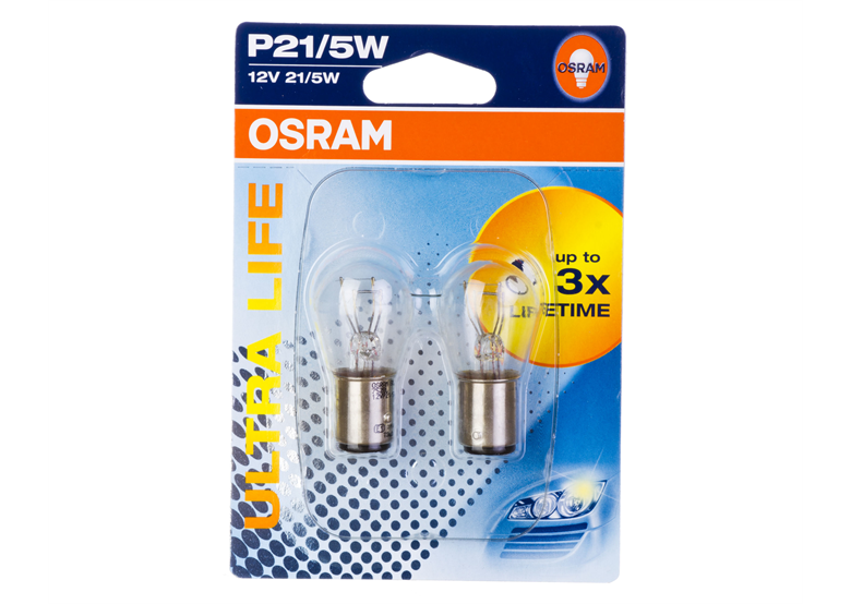 Fahrzeuglampe BAY15d 2Stk. Osram ULTRA LIFE