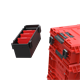 Satz modularer Behälter Qbrick System Custom Deep Modular Bin Set