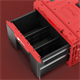Box mit Schublade Qbrick System ONE 2.0 DRAWER 1 TOOLBOX RED Ultra HD Custom