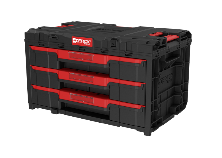Werkzeugbox mit Schubladen Qbrick System ONE 2.0 DRAWER 3 TOOLBOX