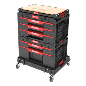 Schubladenset auf Rollenplattform Qbrick System ONE 2.0 WORKSHOP DRAWERS SET nr 4