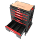 Schubladenset auf Rollenplattform Qbrick System ONE 2.0 WORKSHOP DRAWERS SET nr 4