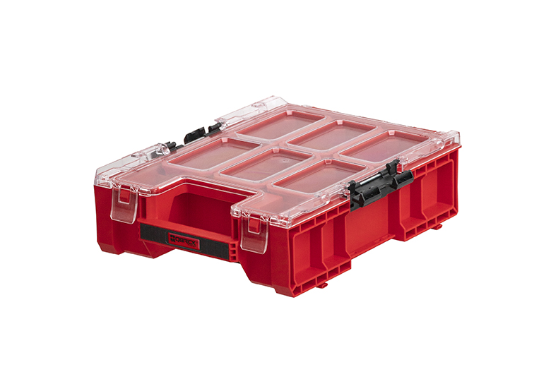 Organizer mit herausnehmbaren Behältern Qbrick System ONE ORGANIZER M PLUS RED Ultra HD