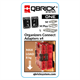 Organizer mit herausnehmbaren Behältern Qbrick System ONE ORGANIZER M RED Ultra HD