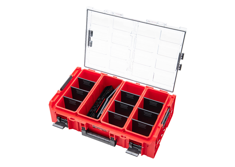 Großer Organizer mit Behältern und Adapter Qbrick System ONE RED Ultra HD Organizer 2XL PROMO