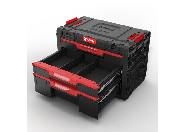 Werkzeugbox mit Schubladen Qbrick System PRIME DRAWER 3 TOOLBOX BASIC