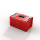 Box mit Schublade Qbrick System PRO 2.0 DRAWER 1 TOOLBOX PROFI BASIC RED Ultra HD Custom