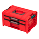 Werkzeugbox mit Schubladen Qbrick System PRO 2.0 DRAWER 2 TOOLBOX EXPERT RED