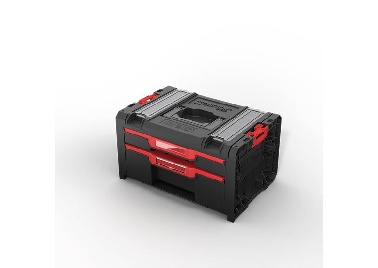 Werkzeugbox mit Schubladen Qbrick System PRO 2.0 DRAWER 2 TOOLBOX PROFI BASIC