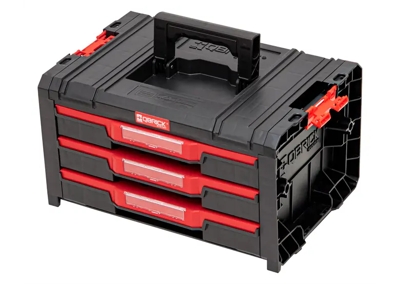 Werkzeugbox mit Schubladen Qbrick System PRO 2.0 DRAWER 3 TOOLBOX BASIC