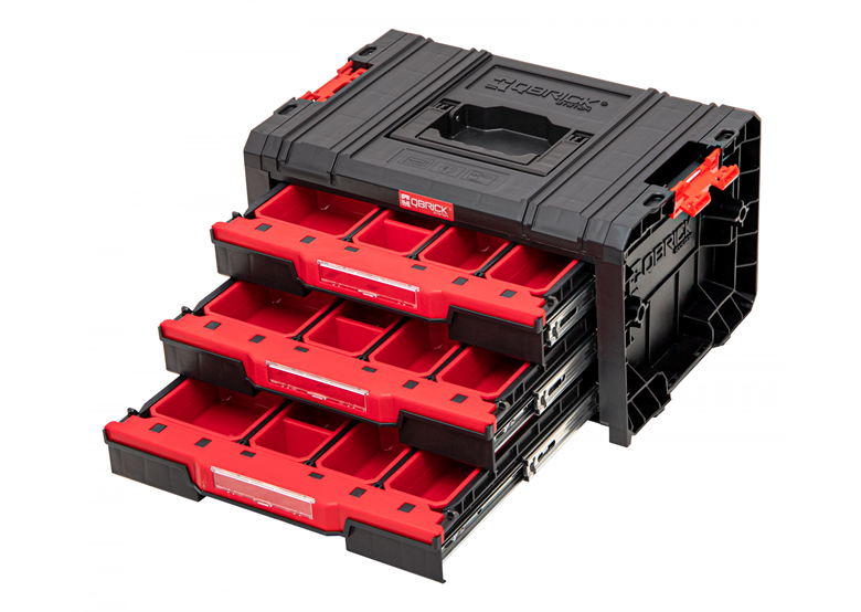 Werkzeugbox mit Schubladen Qbrick System PRO 2.0 DRAWER 3 TOOLBOX EXPERT