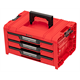 Werkzeugbox mit Schubladen Qbrick System PRO 2.0 DRAWER 3 TOOLBOX EXPERT RED