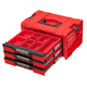 Werkzeugbox mit Schubladen Qbrick System PRO 2.0 DRAWER 3 TOOLBOX EXPERT RED Ultra HD Custom