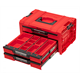 Werkzeugbox mit Schubladen Qbrick System PRO 2.0 DRAWER 3 TOOLBOX EXPERT RED Ultra HD Custom