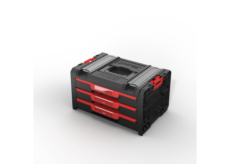 Werkzeugbox mit Schubladen Qbrick System PRO 2.0 DRAWER 3 TOOLBOX PROFI BASIC