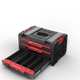 Werkzeugbox mit Schubladen Qbrick System PRO 2.0 DRAWER 3 TOOLBOX PROFI BASIC