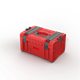 Werkzeugkasten Qbrick System PRO 2.0 TOOLBOX PROFI RED Ultra HD