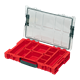 Organizer mit herausnehmbaren Behältern Qbrick System PRO ORGANIZER 100 RED Ultra HD