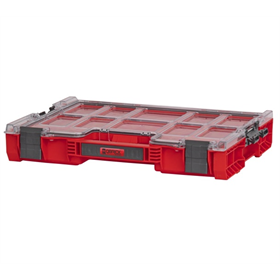 Organizer mit herausnehmbaren Behältern Qbrick System PRO ORGANIZER 200 RED Ultra HD
