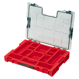 Organizer mit herausnehmbaren Behältern Qbrick System PRO ORGANIZER 200 RED Ultra HD