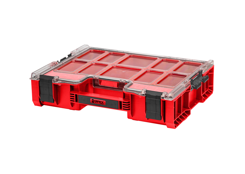 Organizer mit herausnehmbaren Behältern Qbrick System PRO ORGANIZER 300 RED Ultra HD