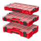 Organizer mit herausnehmbaren Behältern Qbrick System PRO ORGANIZER 300 RED Ultra HD