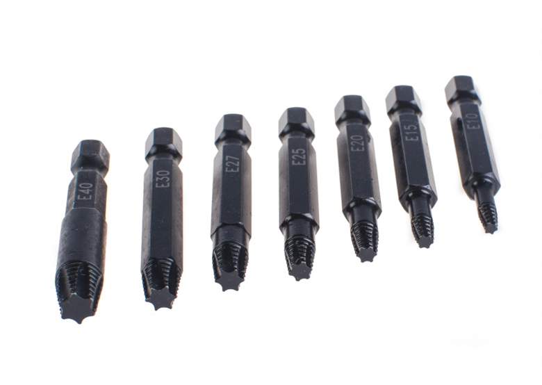 7-tlg. Zubehörset TORX T10-T40 Rooks 01.5200