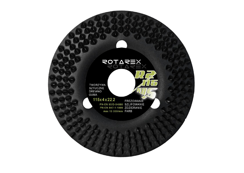 Raspelscheibe Premium Rotarex BLACK MAMBA R2/115 plus+