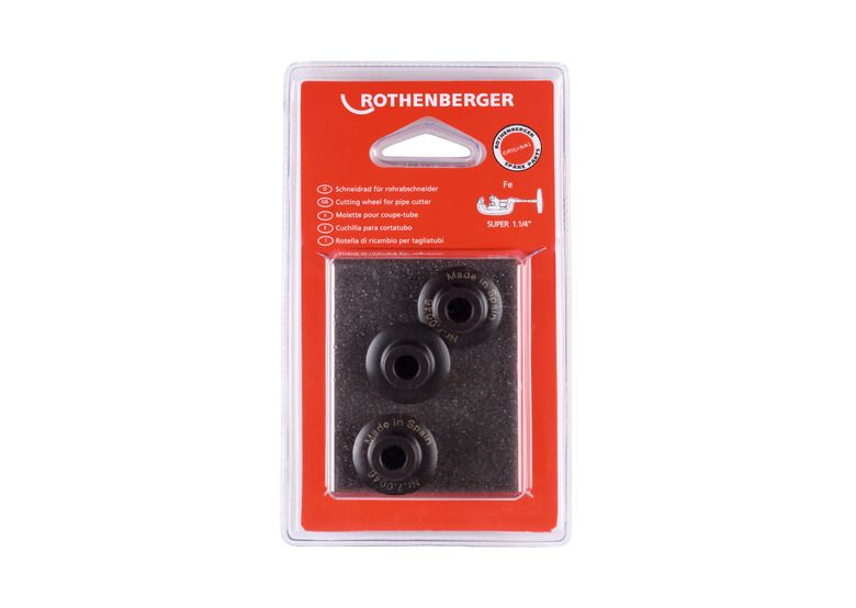 Schneidräder für SUPER 1.1/4“, 3Stk. Rothenberger 70046D
