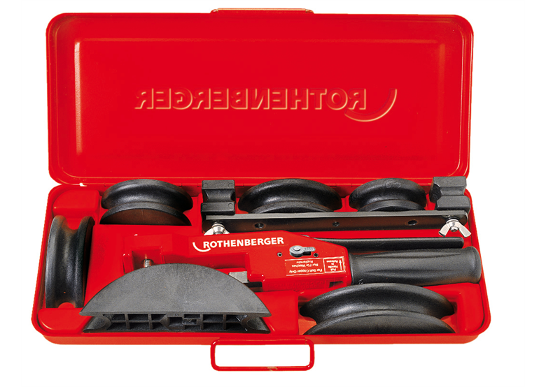 Biegegerät mit Biegesegmenten 14-16-18-20-26-32mm Rothenberger Tube Bender Maxi MSR