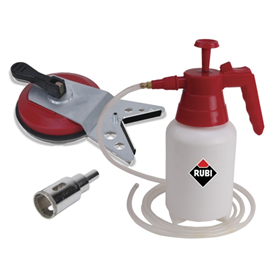 Kit Bohrer 35mm + Bohrführung multidrill + Behälter Rubi 50921