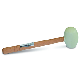 Gummihammer, weiß, 500 g Rubi 66906